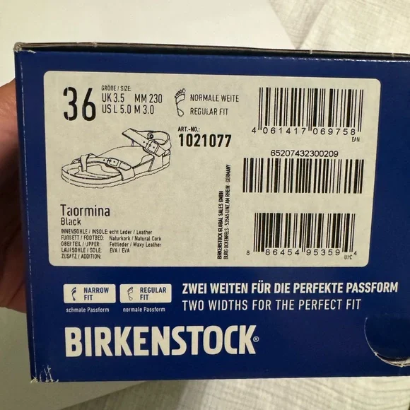 Birkenstock Taormina Black Size 36 EUC - Picture 5 of 5